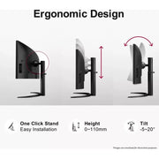 LG 34WQ75C-B.AEK Quad HD 34" Curved IPS LCD Monitor Digiland Outlet Store