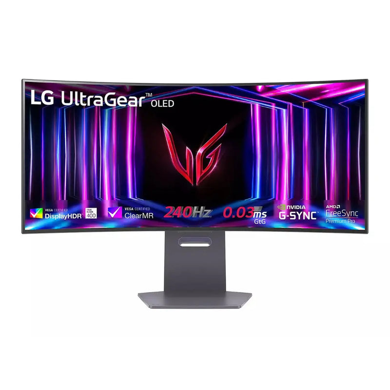 LG 34" UltraGear Ultra-WQHD OLED 240Hz Curved Gaming Monitor Digiland Outlet Store