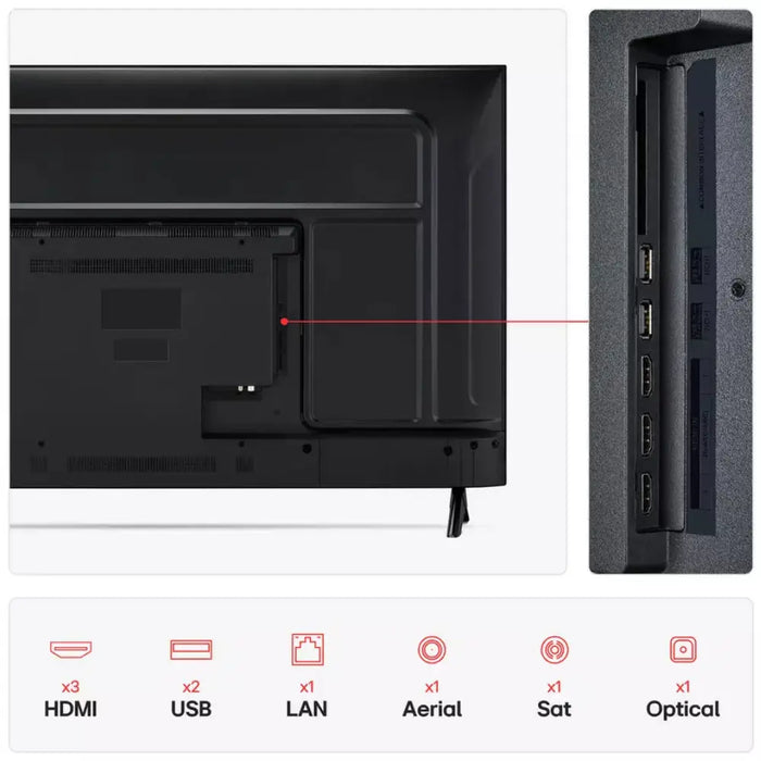 LG 43UA73006LA 43 Inch  Smart 4K UHD HDR LED TV