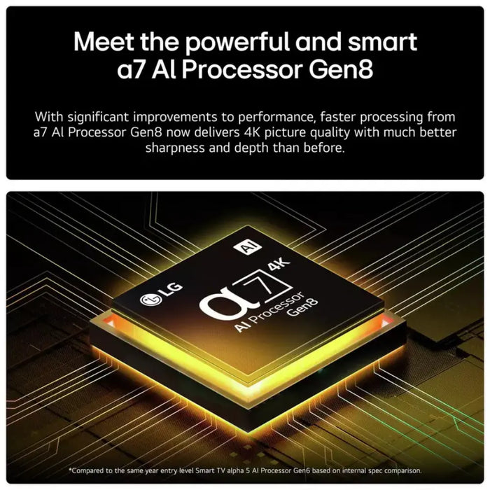 LG 43UA73006LA 43 Inch  Smart 4K UHD HDR LED TV