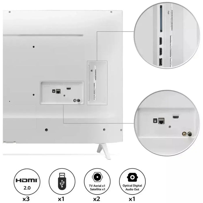 LG 43UQ76906LE 43 Inch Smart 4K UHD HDR LED Freeview TV Digiland Outlet Store