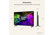 LG 50 Inch QNED AI QNED7E Mini LED 4K Smart TV - 50QNED7EB3C.AEK LG
