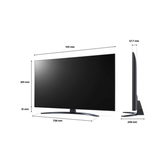 LG 50NANO766QA, 50 inch, NanoCell, 4K, Smart TV Digiland Outlet Store