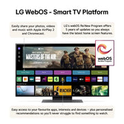 LG 50QNED87T6B 50 Inch QNED 4K Ultra HD Smart TV Digiland Outlet Store