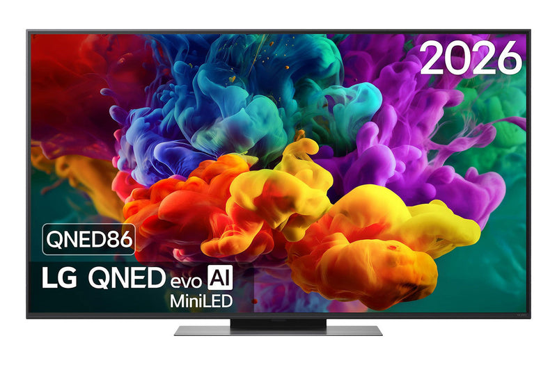LG 65QNED86B6B 65 inch QNED evo Mini LED 4K HDR Smart TV LG