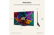 LG 65QNED86B6B 65 inch QNED evo Mini LED 4K HDR Smart TV LG