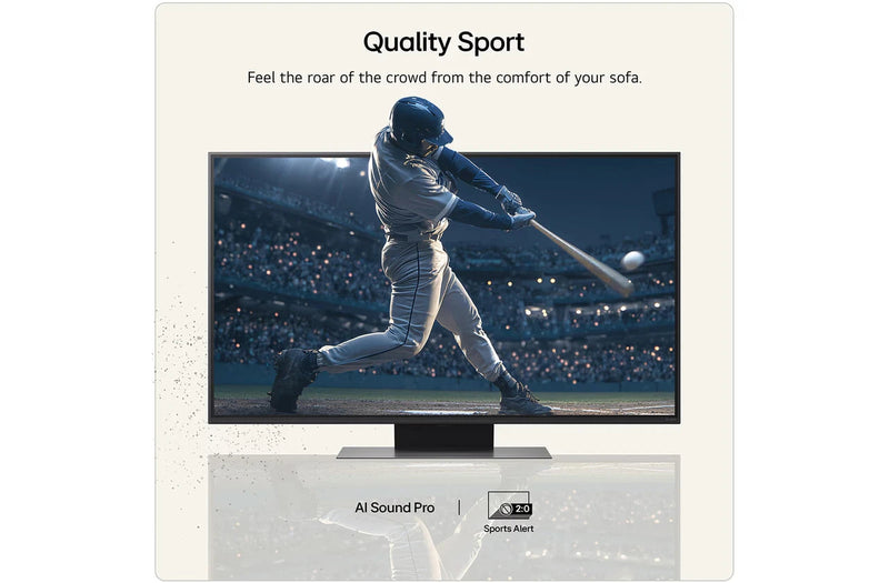 LG 65QNED86B6B 65 inch QNED evo Mini LED 4K HDR Smart TV LG