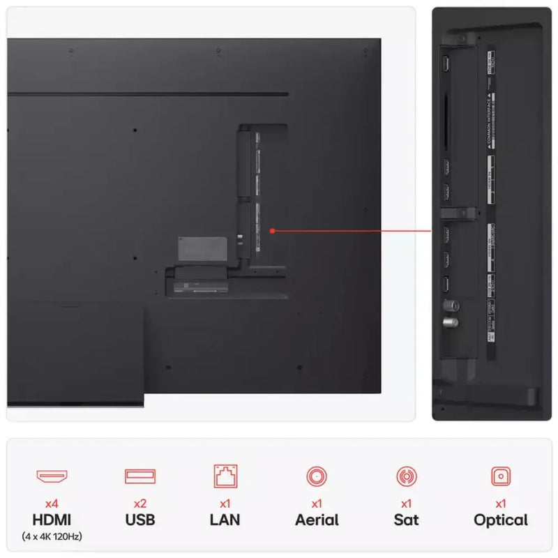 LG 65QNED87A6B 65 Inch Smart 4K UHD HDR QNED TV Digiland Outlet Store