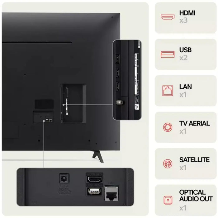 LG 65UT80006LA 65 Inch Smart 4K UHD HDR LED TV Digiland Outlet Store