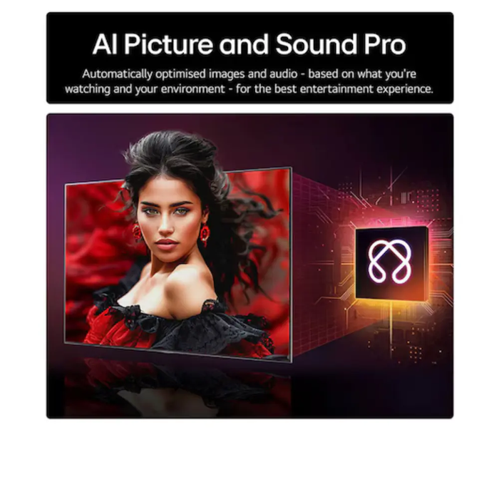 LG 75 inch QNED evo AI QNED87 MiniLED 4K Smart TV 2025