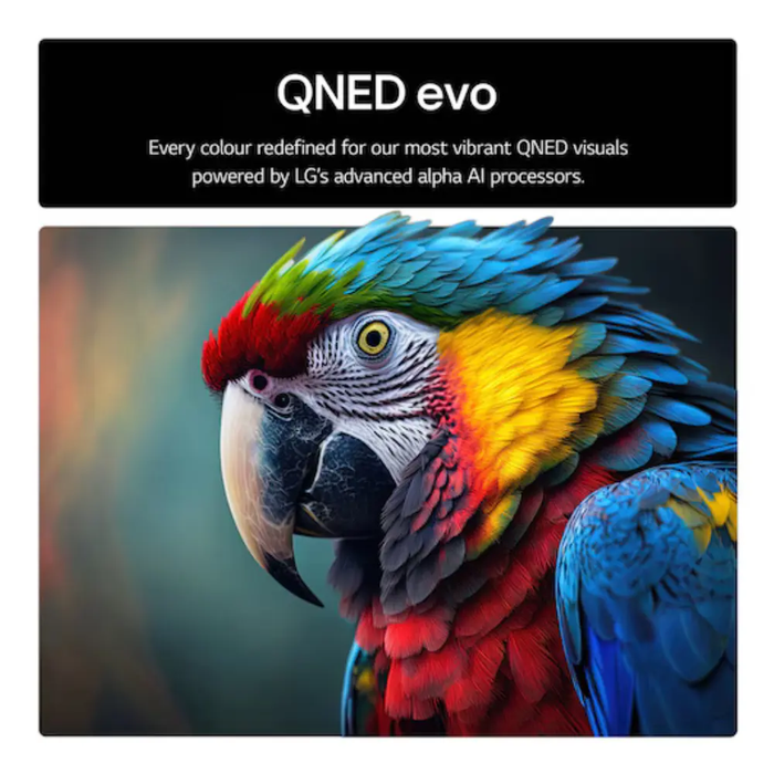 LG 75 inch QNED evo AI QNED87 MiniLED 4K Smart TV 2025