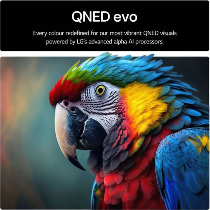 LG 75QNED86A6A 75 inch QNED evo AI 4K HDR Smart TV