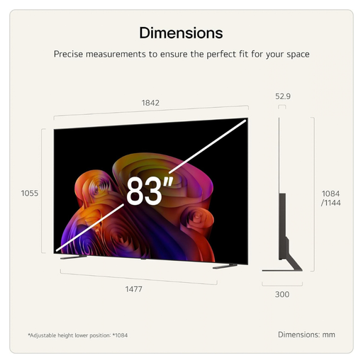 LG 83" B6 4K OLED Smart TV - OLED83B6ELB LG
