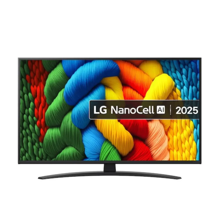 LG NANO81A 43" NanoCell AI 4K HDR Smart TV 2025 - 43NANO81A6A