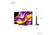LG OLED 48" evo AI G5 4K Smart TV - Stand version OLED48G56LS.AEK LG