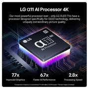 LG OLED55G45LW G4 55 inch OLED evo 4K HDR Smart TV with Wall Mount Digiland Outlet Store