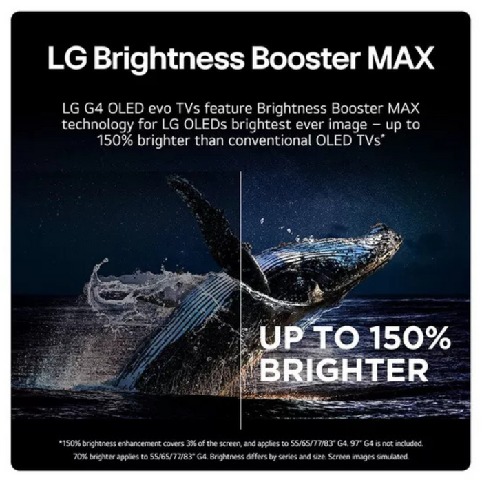 LG OLED55G46LS G4 55 inch OLED evo 4K HDR Smart TV Digiland Outlet Store