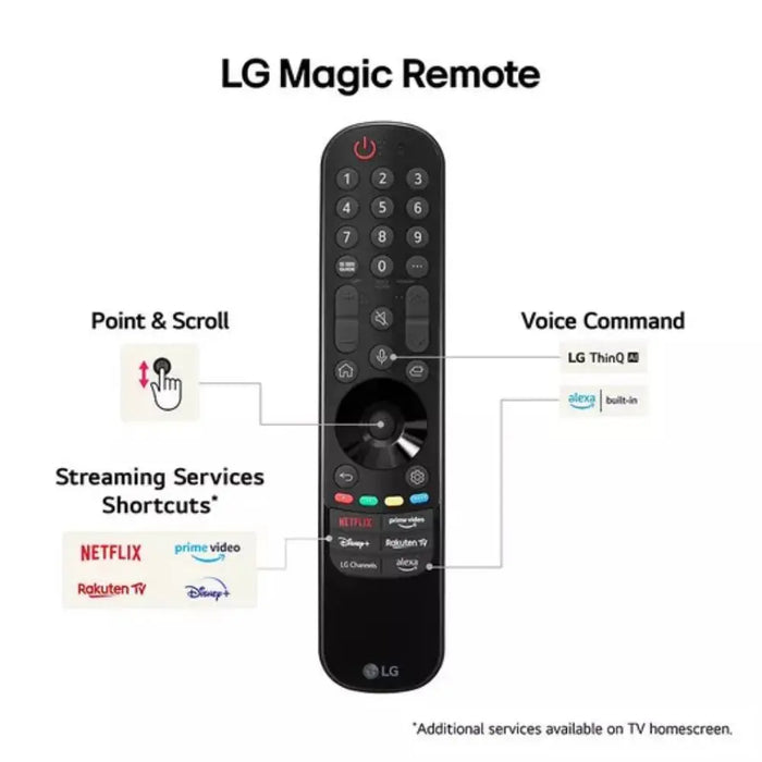 LG OLED65C46LA 65 inch OLED evo 4K HDR Smart TV - The Outlet Store