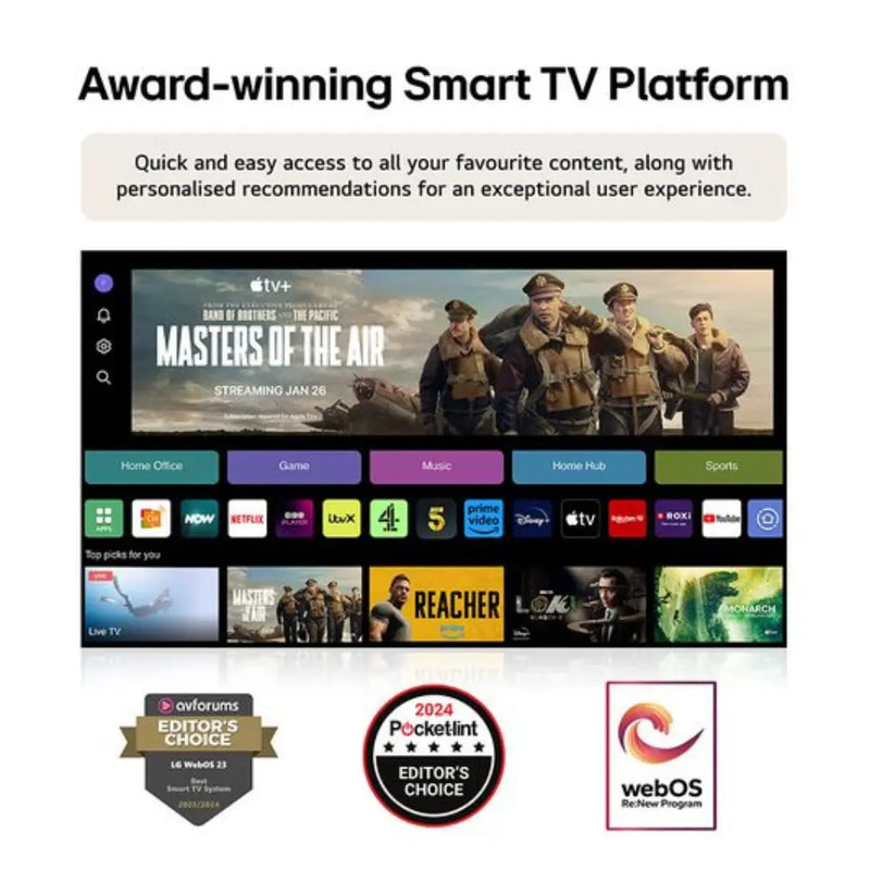 LG OLED77G45LW G4 77 inch OLED evo 4K HDR Smart TV with Wall Mount Digiland Outlet Store