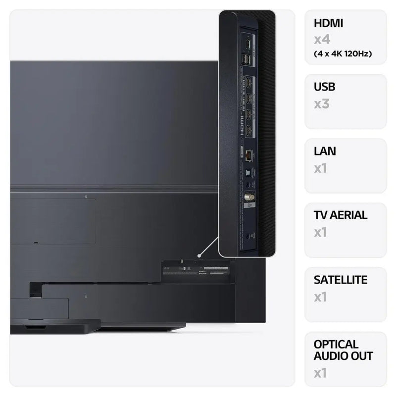 LG OLED83C34LA 83" Smart 4K Ultra HD HDR OLED TV Digiland Outlet Store