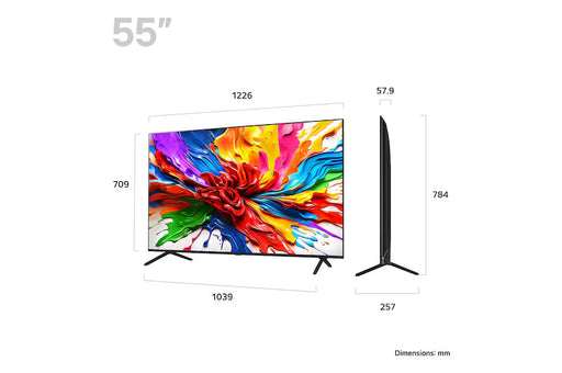 LG QNED92A6 55" 4K Ultra HD MiniLED QNED Smart TV - 55QNED92A6A.AEKQ LG