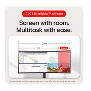 LG ULTRAWIDE 34 INCH 1440P 100HZ MONITOR 34WR50QK-B-AEK LG