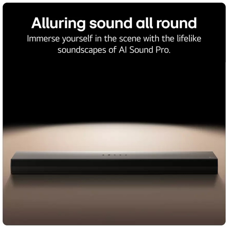 LG US60T 3.1Ch Bluetooth Sound Bar With Wireless Sub Digiland Outlet Store