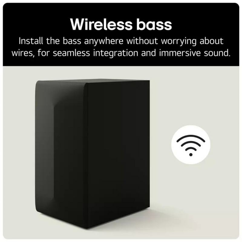 LG US60T 3.1Ch Bluetooth Sound Bar With Wireless Sub Digiland Outlet Store