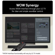 LG US60T 3.1Ch Bluetooth Sound Bar With Wireless Sub Digiland Outlet Store