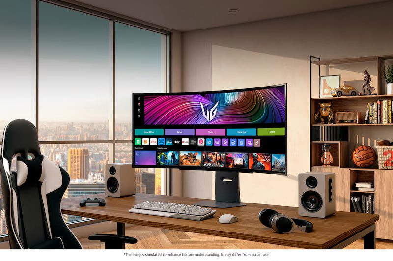 LG UltraGear 45GX90SA-B 45" Curved OLED Gaming Monitor LG