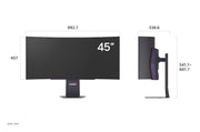 LG UltraGear 45GX90SA-B 45" Curved OLED Gaming Monitor LG