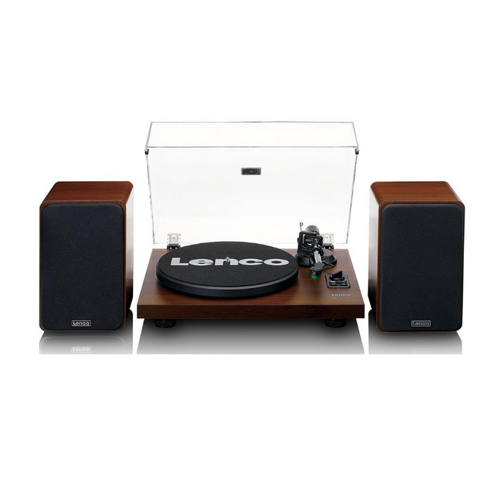 Lenco LS-600WA Turntable with 2x 30W speakers, Bluetooth, AT-VM95E Cartridge Digiland Outlet Store