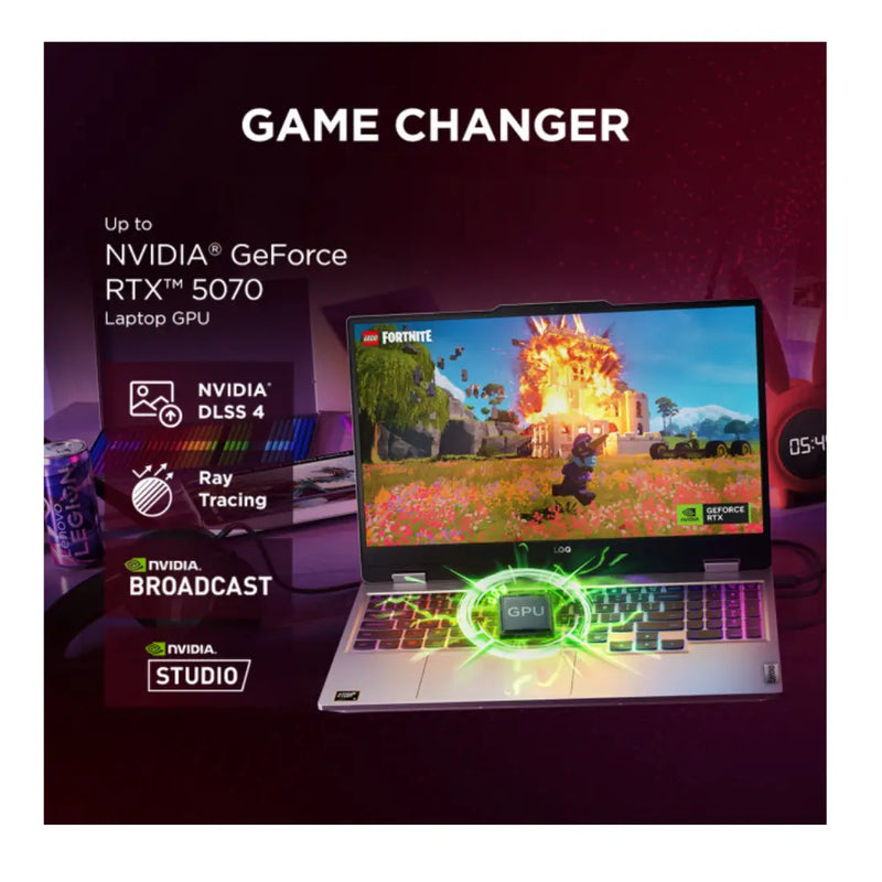 Lenovo LOQ 15AHP10 83JG0008UK 16GB RAM 512GB SSD RTX 5050 15.6" Windows 11 Home Gaming Laptop