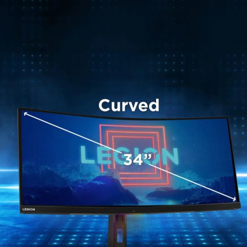 Lenovo Legion Y34wz-30 Quad HD 34" Mini LED Gaming Monitor Digiland Outlet Store