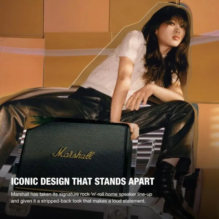 MARSHALL WOBURN III BLUETOOTH SPEAKER BLACK