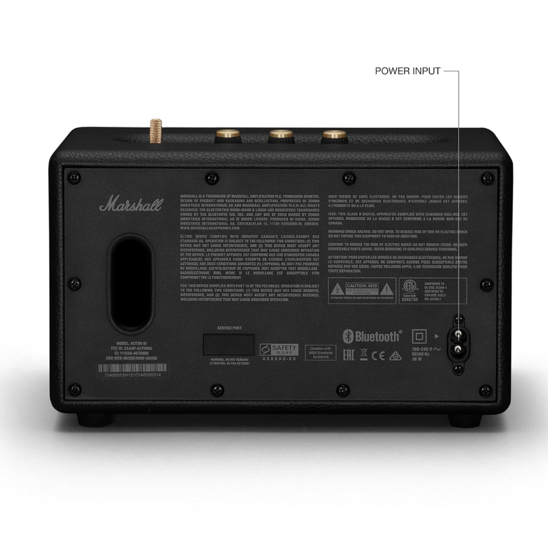 MARSHALL ZOUND ACTON BT III - BLACK Marshall