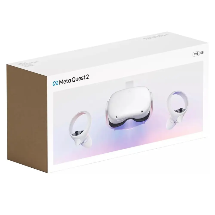 META OCULUS QUEST 2 128GB VR HEADSET WHITE