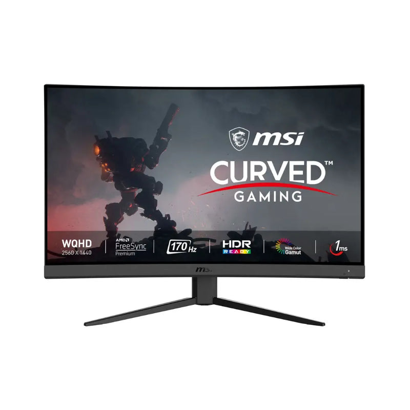 MSI G27CQ4 E2 27" QHD 170Hz 1ms Curved Gaming Monitor Digiland Outlet Store