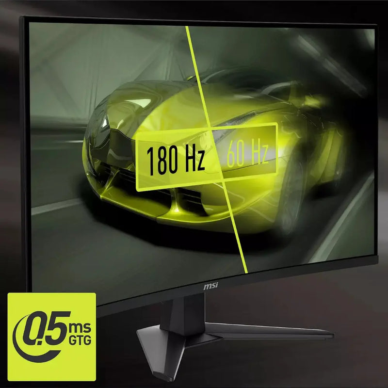 MSI MAG 32CQ6F 32-inch, WQHD, 180Hz, Adaptive-Sync Curved Gaming Monitor