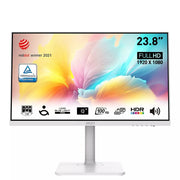 MSI Modern MD2412PW 23.8 Inch FHD Monitor - 100Hz, IPS, AMD Freesync, Adjustable Stand + Built In Speakers Digiland Outlet Store