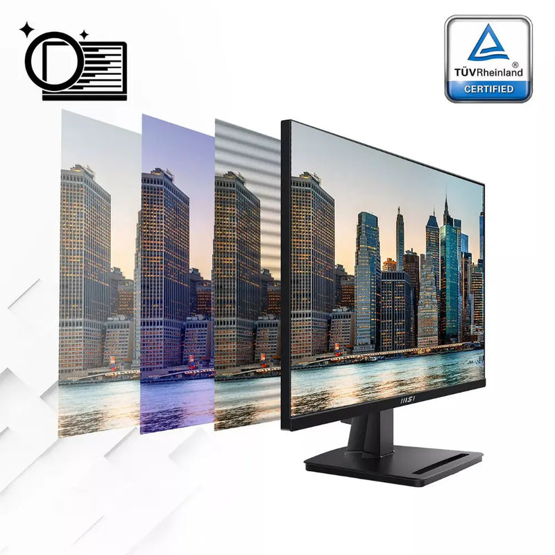 MSI Pro MP275 27 inch, Full HD, 100Hz, IPS, AMD Freesync Flat Monitor with Built-In Speakers Digiland Outlet Store