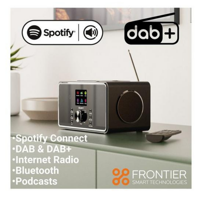 Majority Bard Music System with Internet, DAB and FM Radio Black Digiland Outlet Store
