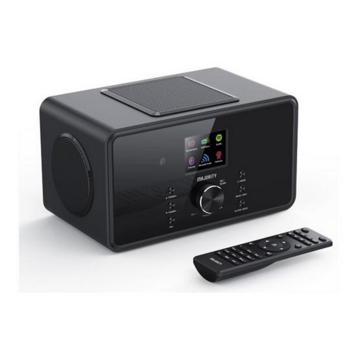 Majority Bard Music System with Internet, DAB and FM Radio Black Digiland Outlet Store