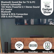 Majority Bowfell Plus Soundbar & Sub 100W Digiland Outlet Store