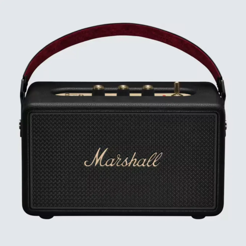 Marshall Kilburn III Portable Bluetooth Speaker BLACK & BRASS