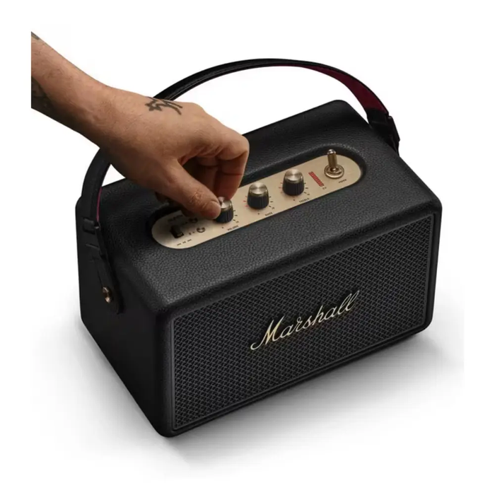 Marshall Kilburn III Portable Bluetooth Speaker BLACK & BRASS