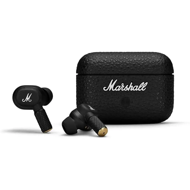 Marshall Motif II ANC - True Wireless Active Noise Cancelling Bluetooth Earbuds – Black