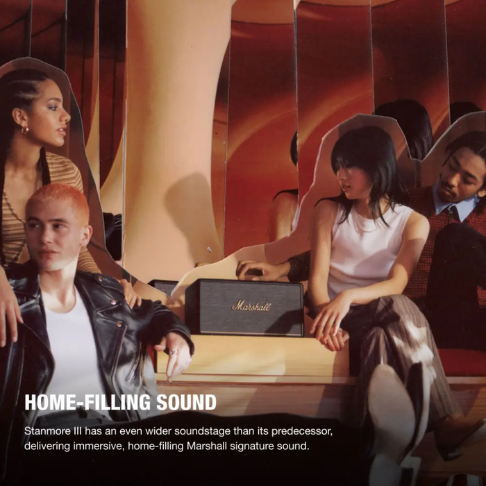 Marshall Stanmore III Bluetooth Speaker - Black