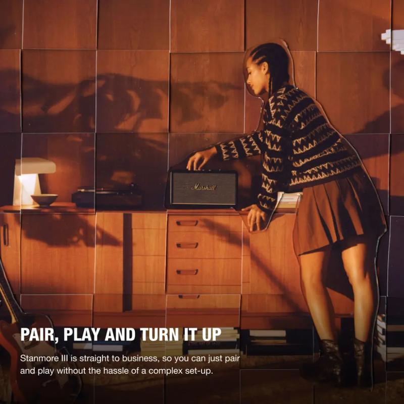 Marshall Stanmore III Bluetooth Speaker - Black