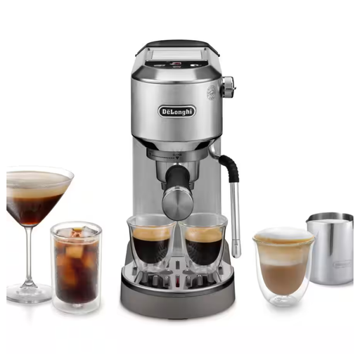 NEW Dedica Duo with Advanced Milk Steam Wand & Cold Brew Option EC890.M Dedica
